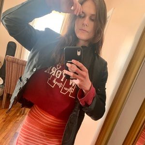 Alfani Leather Jacket